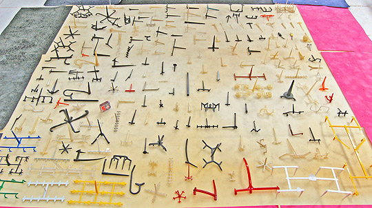 Peças de metais - ZAMAC, alumínio, latao, conquinhas, produtos e amostras