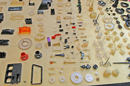 Simples-Varias cavidades com cunhas, com gavetas, duplo efeito placas