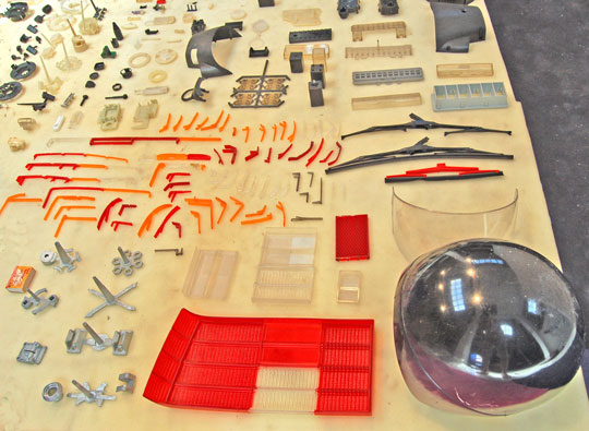 Lentes cristal, rubi, âmbar, molde grande rotativo horizontal