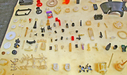 Simples-Varias cavidades com cunhas, com gavetas, duplo efeito placas